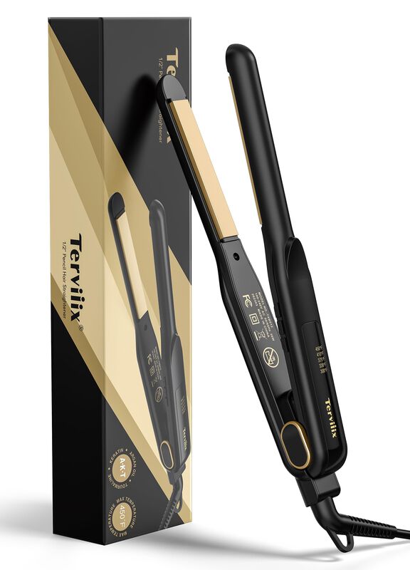 Plancha Alisadora 2 En 1 Para Cabello Corto Ter... image number null