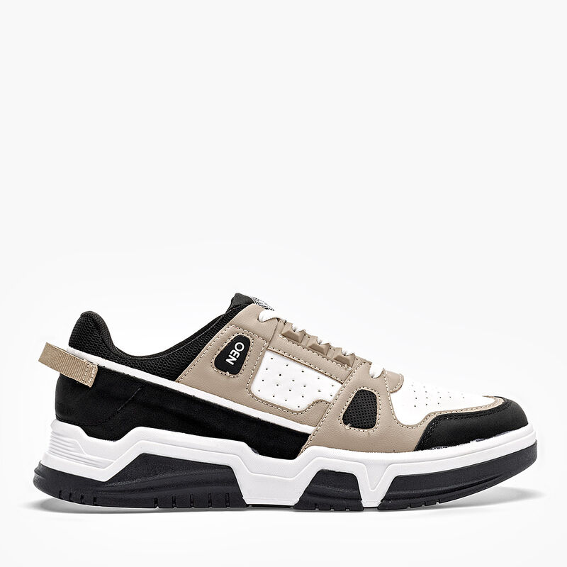 Neosport tenis para hombre blanco beige negro c... image number null