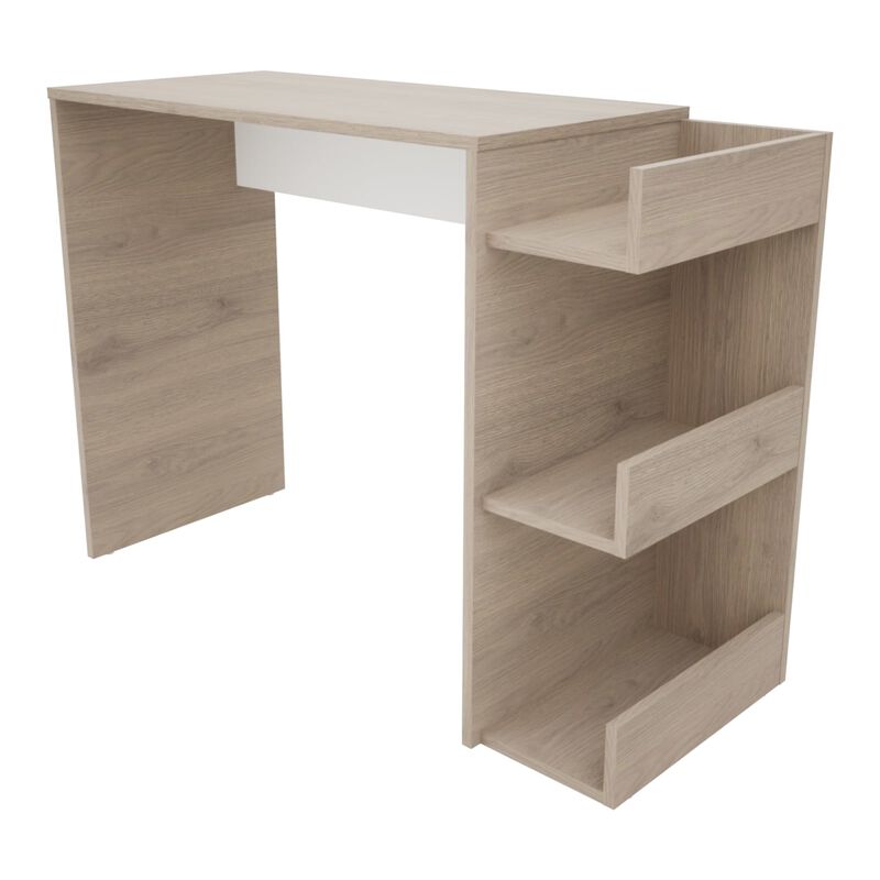 Escritorio  Shelf con Estanter&iacute;a Lateral, Repis... image number null