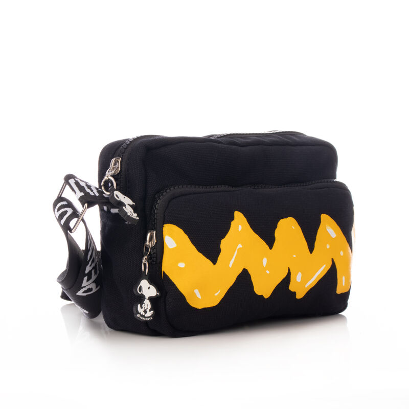 Bandolera Handbag Bolso Charlie Brown Negro Pea... image number null