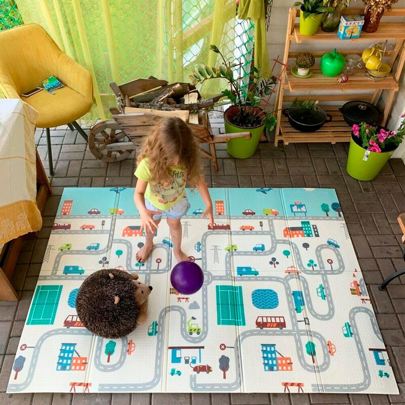 Tapete de Juegos para Niños Plegable  de 2 m x ... image number null