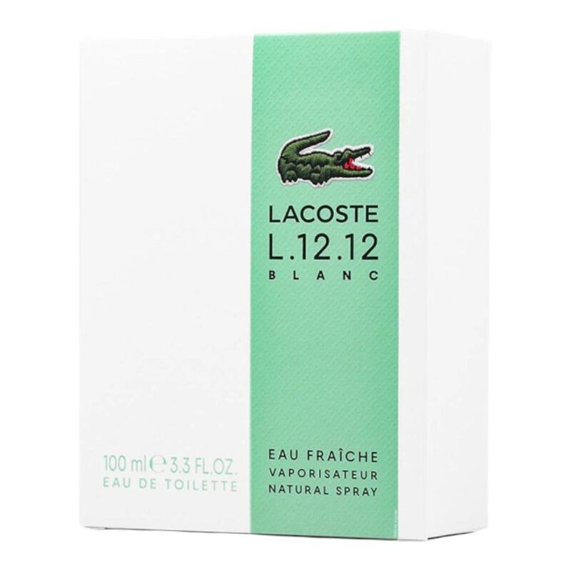 Perfume Lacoste L.12.12 Blanc Eau Fraiche Edt 1... image number null