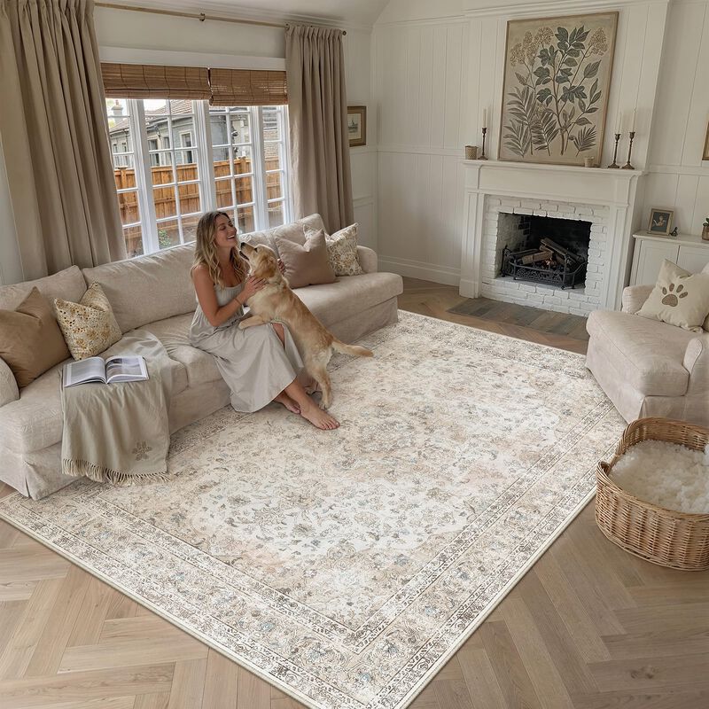 Alfombra Wondrg 244x305 Cm Lavable Antideslizan... image number null