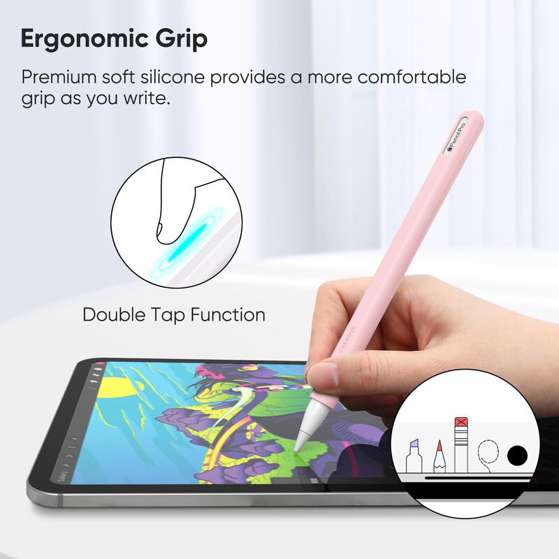Funda De Silicona Para El Apple Pencil Pro Y El... image number null