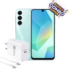 Combo Galaxy A16 Doble Sim 128GB/4RAM Verde + Adaptador de corriente