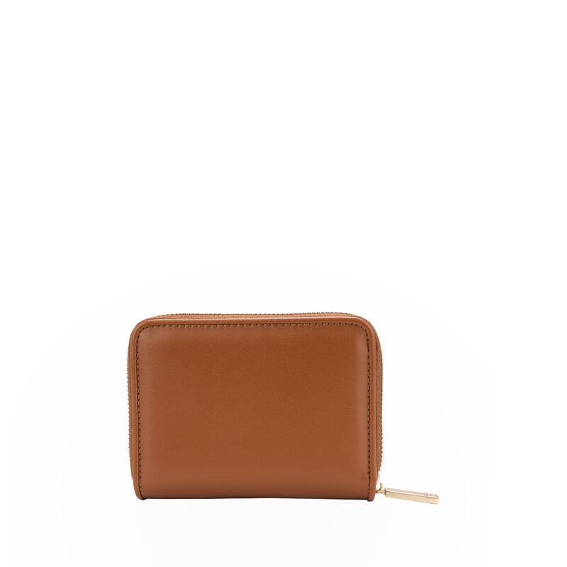 Cartera Hibrida Chica Con Herraje Color Caf&eacute; image number null