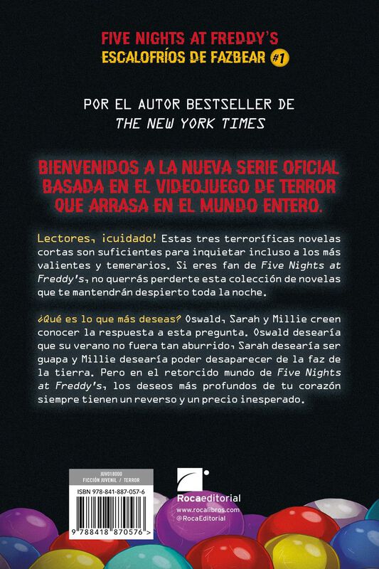 Five Nights At Freddy's. Escalofr&iacute;os De Fazbear... image number null