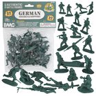 Bmc Cts Soldados De Pl&aacute;stico Alemanes De Asalto Y M&eacute;dico De La Segunda Guerra Mundial - 24 Piezas En Verde Bosque