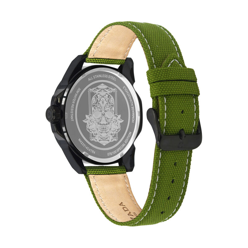 Reloj Nivada Catrina Pvd/Nylon  Verde &Iacute;ndices image number null