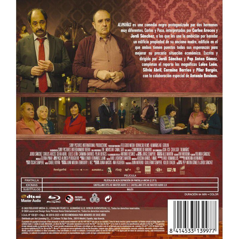 Alima&ntilde;as [blu-ray] (2023) image number null