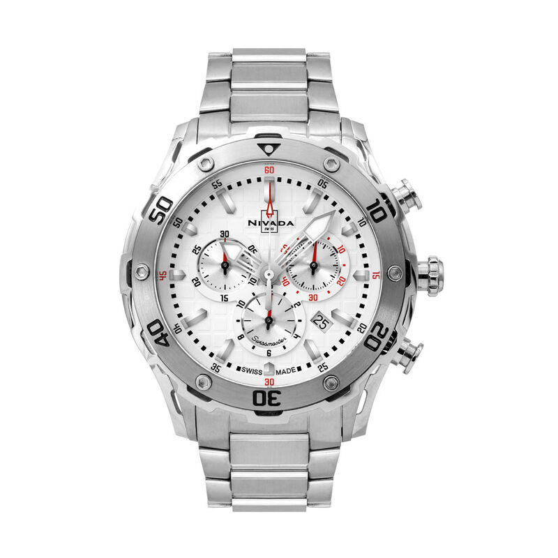 Reloj Nivada SwissMaster Cab Chrono Ac/Ac Blanc... image number null