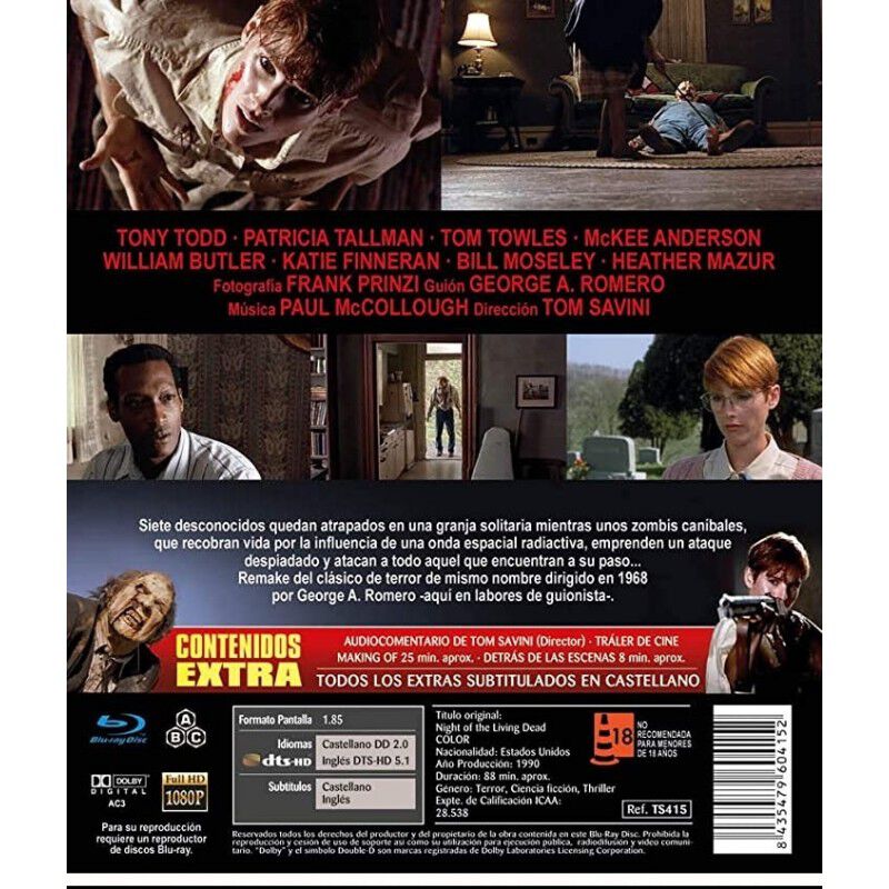 La Noche De Los Muertos Vivientes [blu-ray] (19... image number null