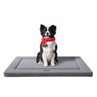 Cama Para Perros Western Home Para Caja De Espuma De Alta Resiliencia, Color Gris