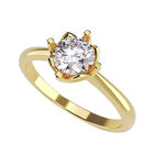 Anillo de Compromiso de 14K con Diamante de Laboratorio 0.50 CT F VS1 Talla 8.5 ORO AMARILLO 14K &ndash; / M422-50-14Y-LG-85
