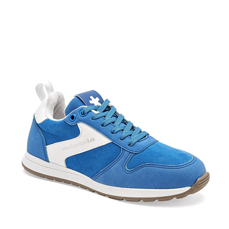Moramora tenis para mujer azul blanco cod 14071... image number null