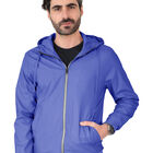 Chamarra Boomber Casual Hombre Con Capucha Premium Azul Roosevelt C366