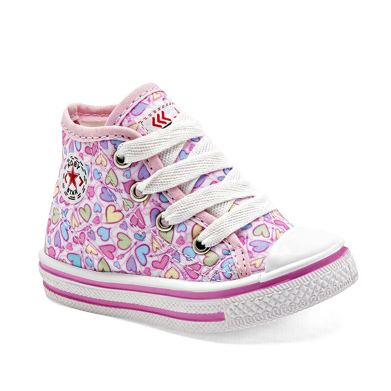 Koby Star Tenis para bebé niña blanco multicolo... image number null