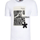 Mora Urban Playera para hombre blanco