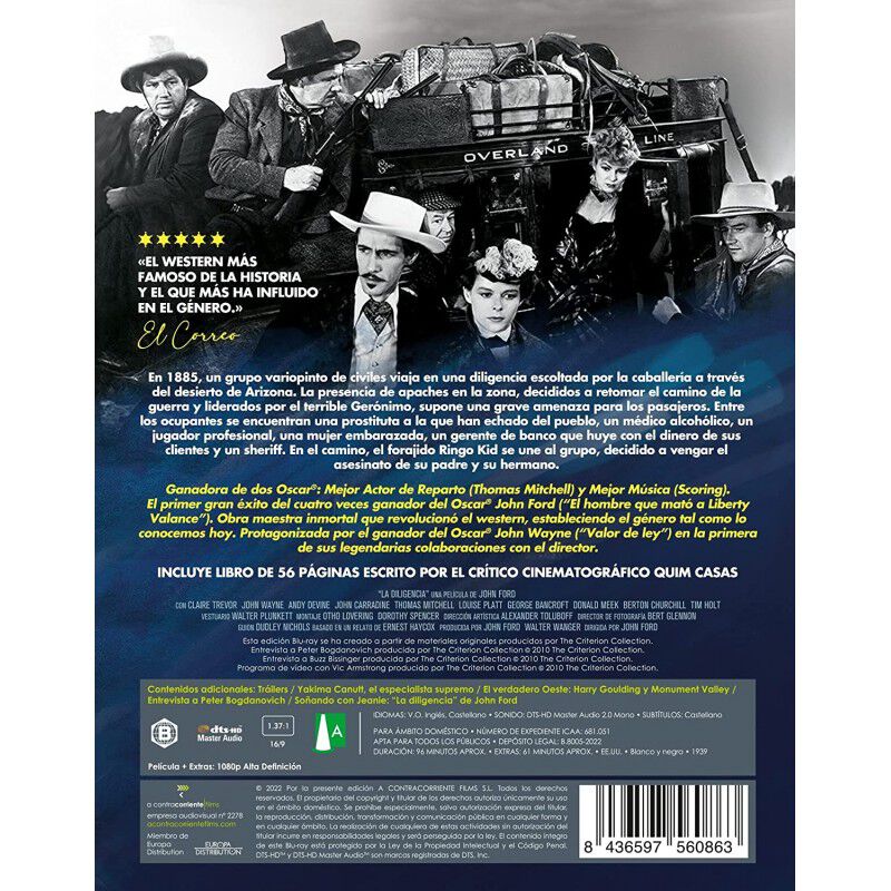 La diligencia [Blu-ray] image number null
