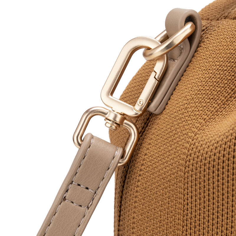 Bolsa Tote Textil Con Charm De Mini Bolsa Color... image number null