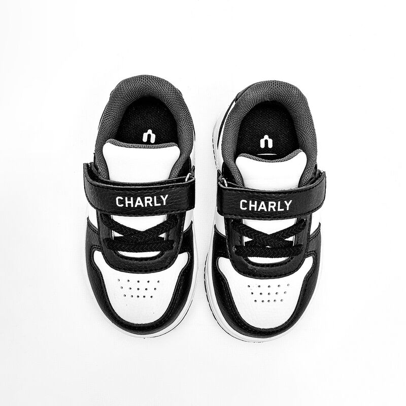 Charly tenis para beb&eacute; blanco negro cod 139650-... image number null