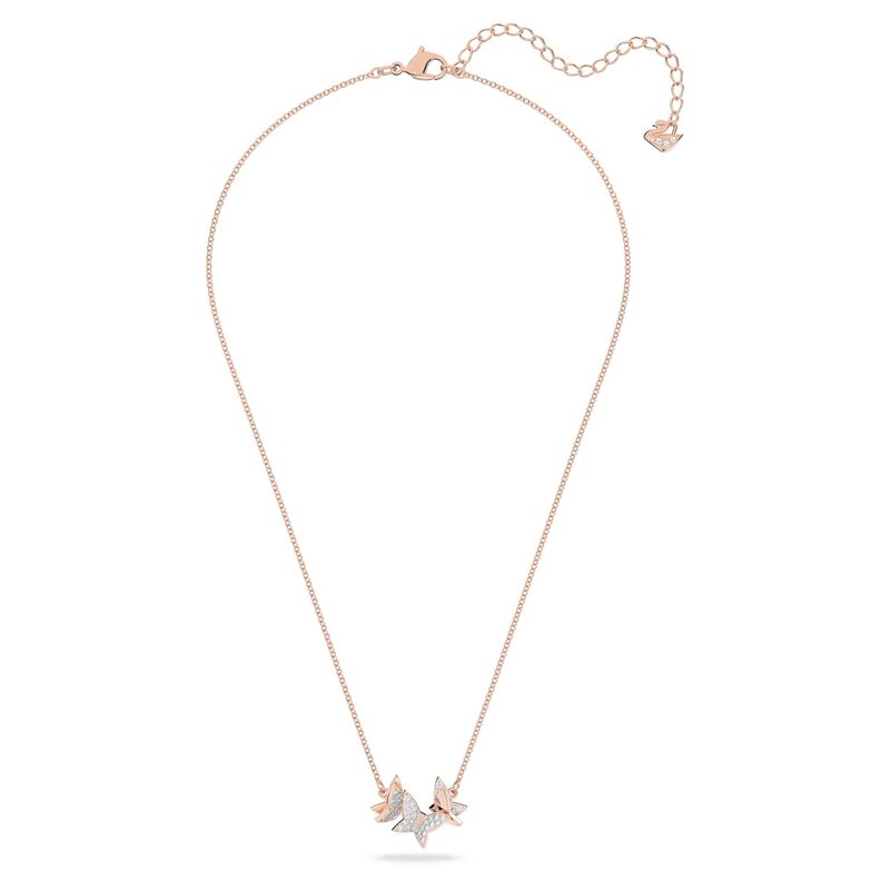 Collar Swarovski Lilia Butterfly Chapado En Oro... image number null
