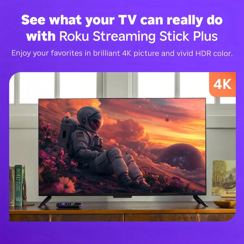 Roku Streaming Stick Plus 4k 2025 3830mx Negro image number null