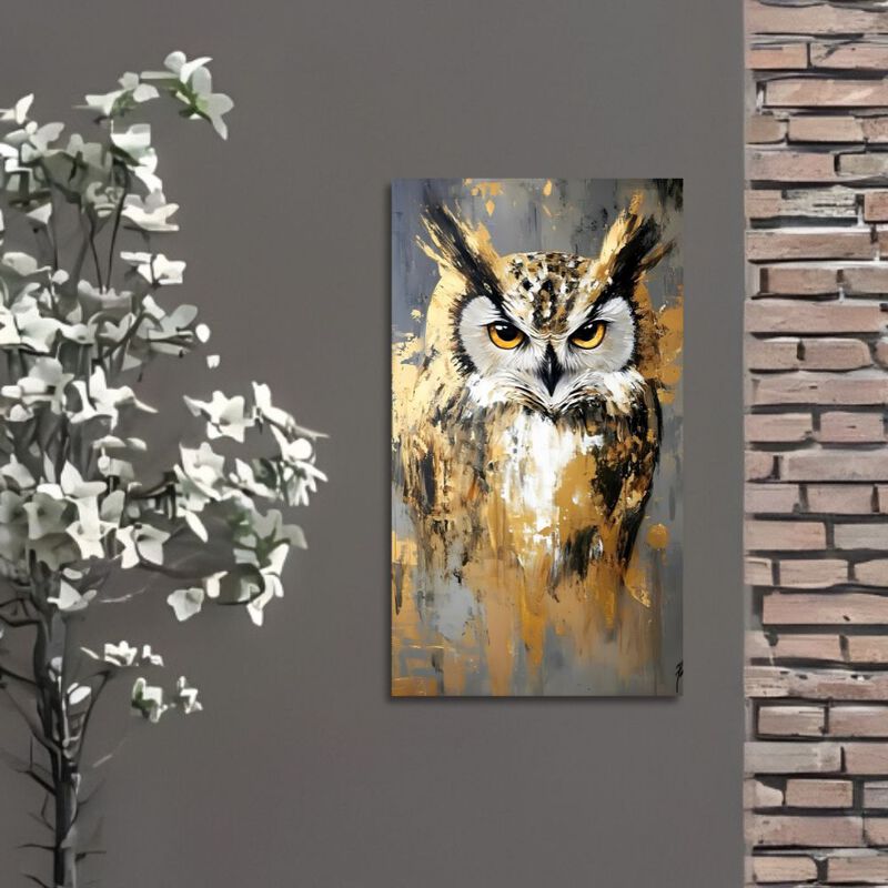 Cuadro Decorativo Animal 60x80cm B&uacute;ho image number null