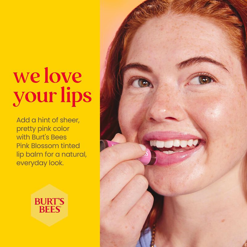 B&aacute;lsamo Labial Burt's Bees Long Lasting Pink Bl... image number null