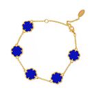 Pulsera ajustable Trébol Chapa de oro 18k Zvezda