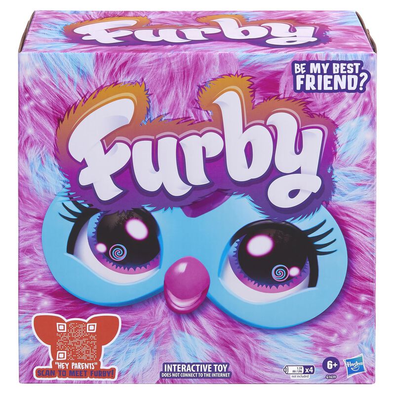 Peluche Interactivo Furby Cotton Candy Con 15 A... image number null