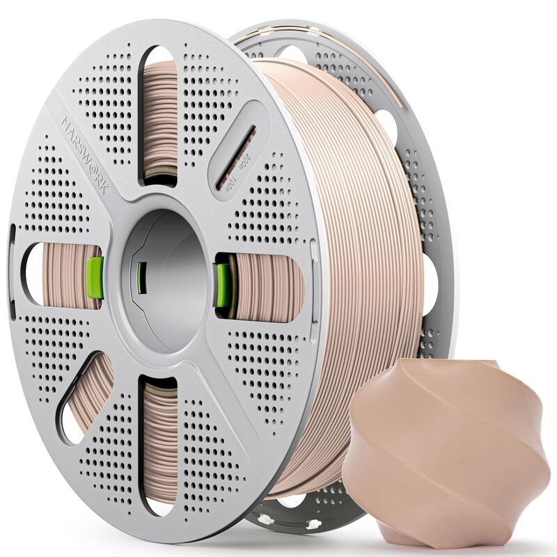 Filamento Marswork 1 kg 1,75 mm Pla Beige Para ... image number null