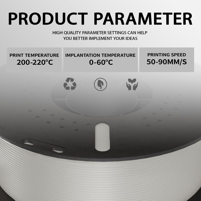 Filamento Pla Miailuy 1,75 mm Transparente 1 kg... image number null
