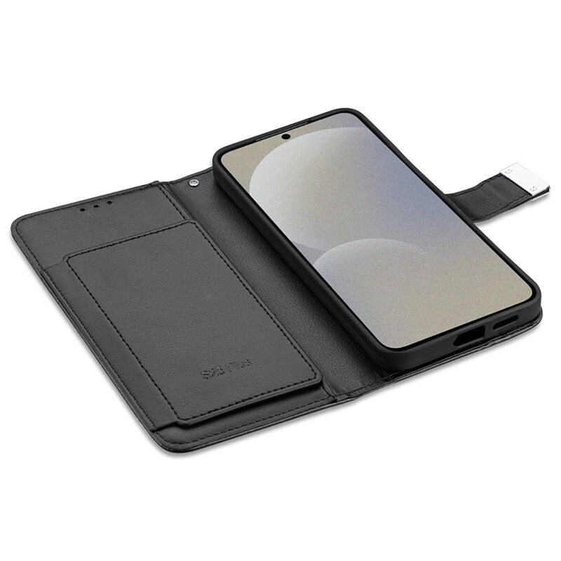 Funda Fdn Cartera Para Samsung S25 Plus Negra W... image number null