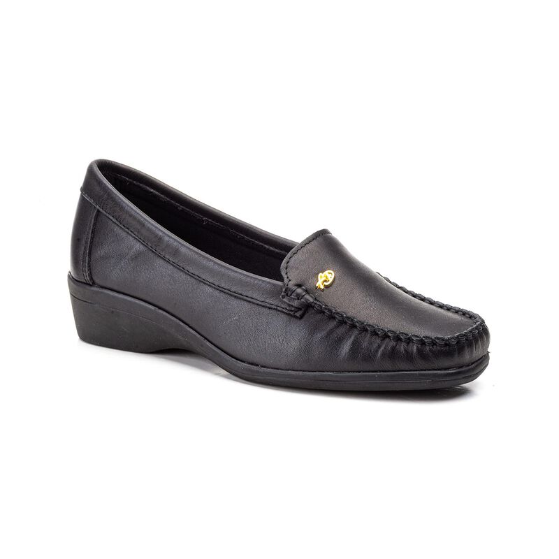 Mocasines para Mujer | Zapatos C&oacute;modos Negro image number null