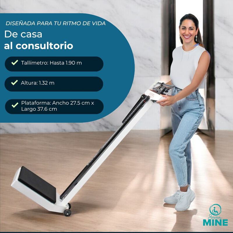 B&aacute;scula Con Estadimetro SC-B20-C Soporta 200kg,... image number null