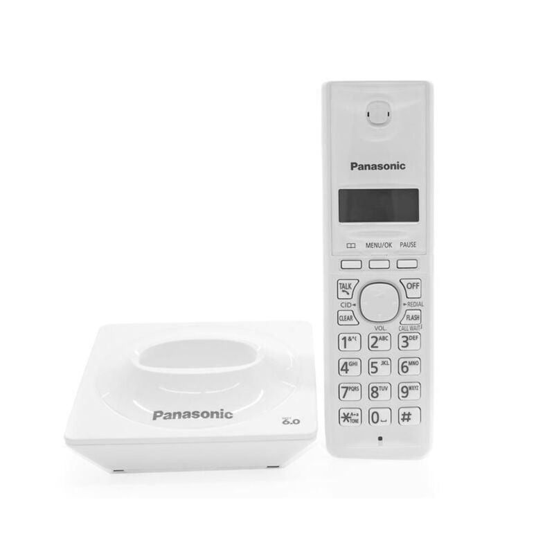 Teléfono Inalámbrico Panasonic KX-TG1711MEW Bla... image number null