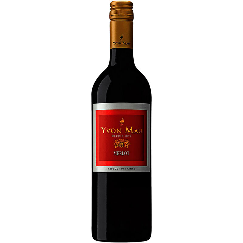 Vino Tinto Merlot Yvon Mau 750 ml image number null