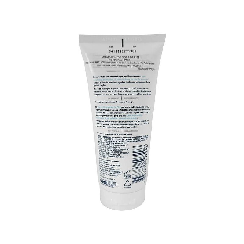 Cerave Crema Renovadora De Pies - 88 Ml image number null