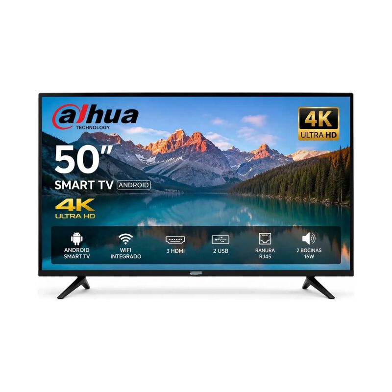 Pantalla Dahua 50 Smart Tv 4k Uhd Android Wifi ... image number null