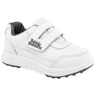 Bubble Gummers Tenis deportivo para niño blanco gris
