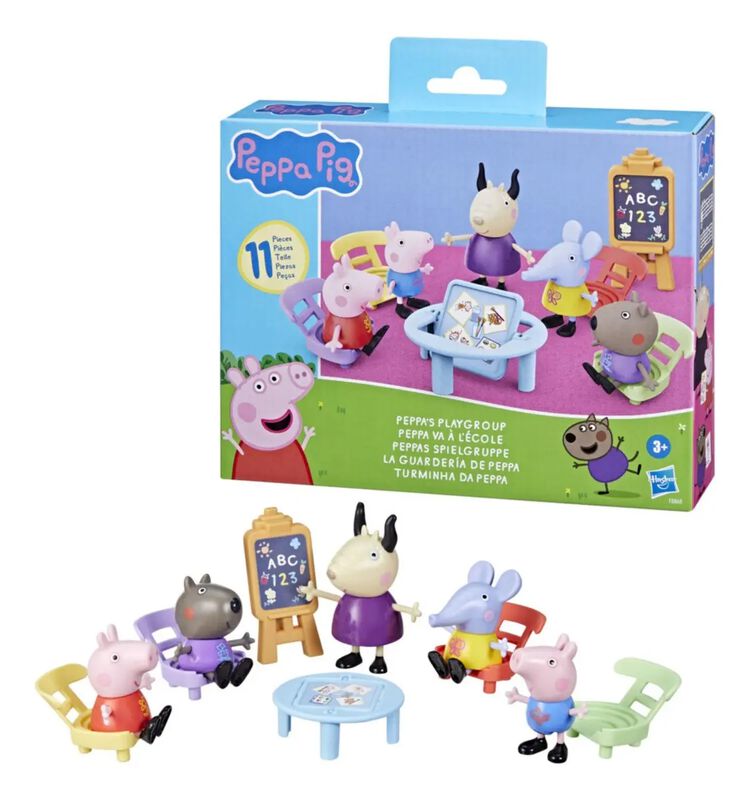 Set De Juego Hasbro La Guarderia De Peppa Pig 1... image number null