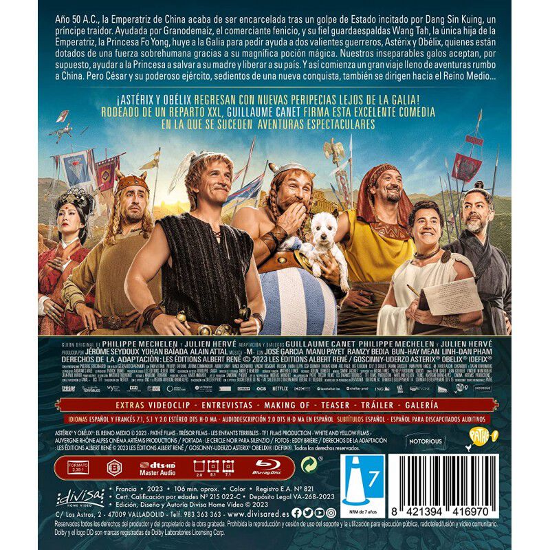 Asterix y Obelix: El Reino Medio (Ast&eacute;rix et Ob... image number null