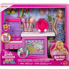 Barbie Los Misterios Barbie Set Estaci&oacute;n Algod&oacute;n De Az&uacute;car
