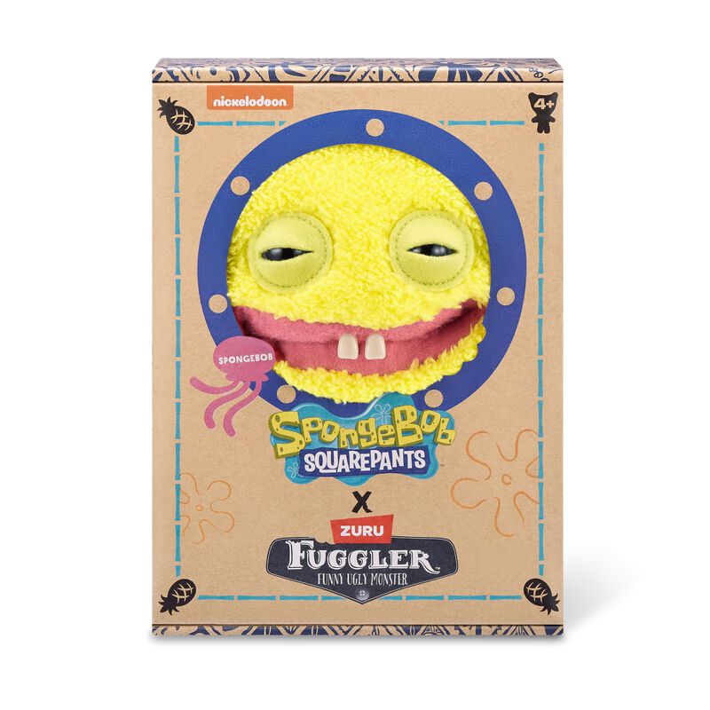 Peluche Fuggler Bob Esponja, 9 Pulgadas, Para N... image number null