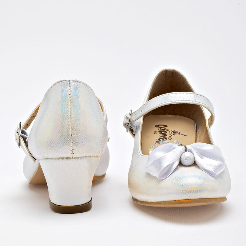 Caramel Zapato de graduaci&oacute;n para ni&ntilde;a blanco image number null