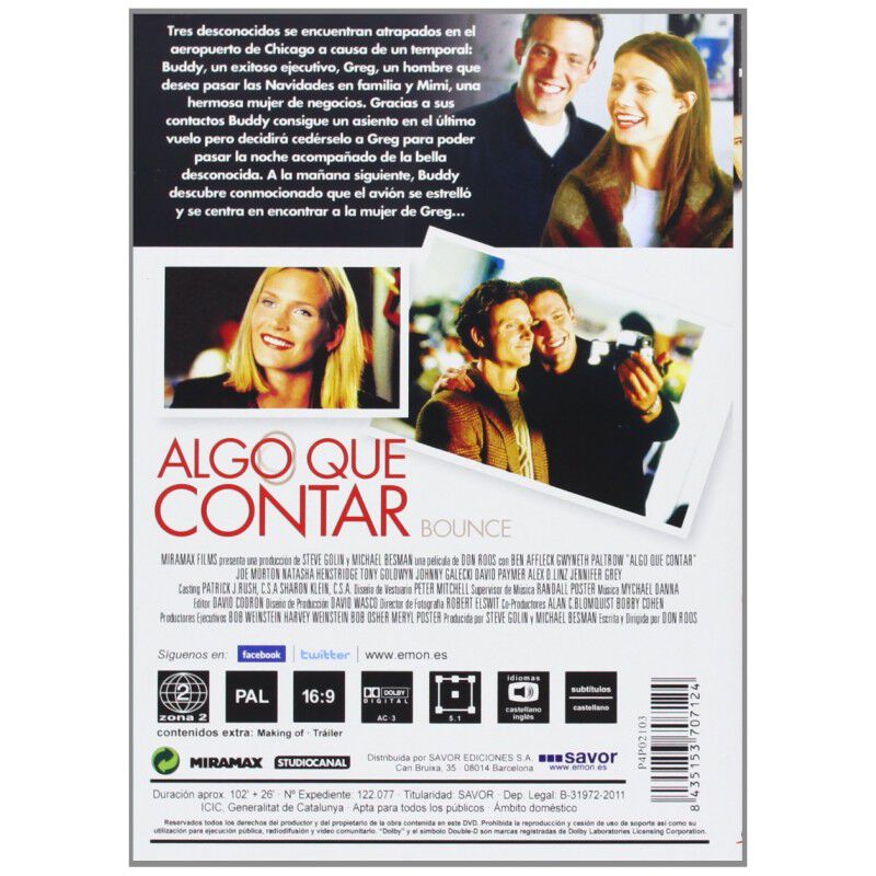 Algo Que Contar [dvd] image number null