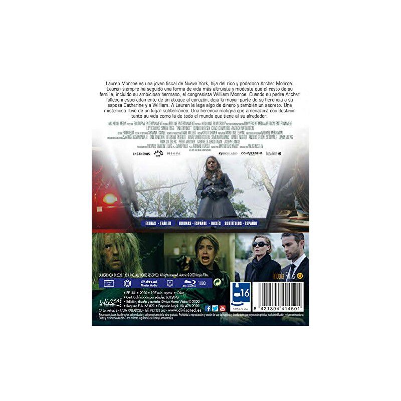 La herencia [Blu-ray] image number null
