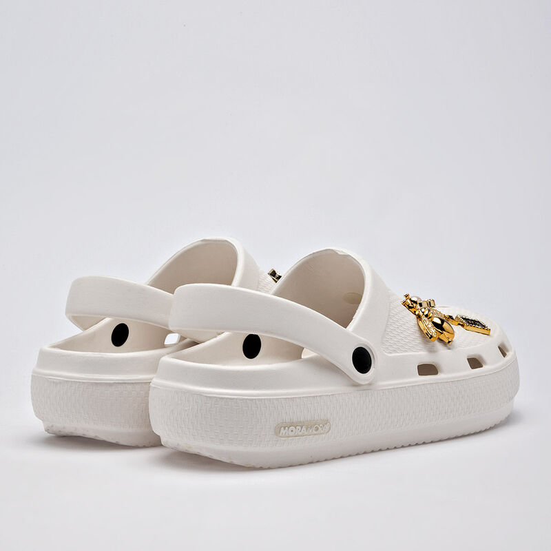 Moramora Sandalia para mujer beige image number null