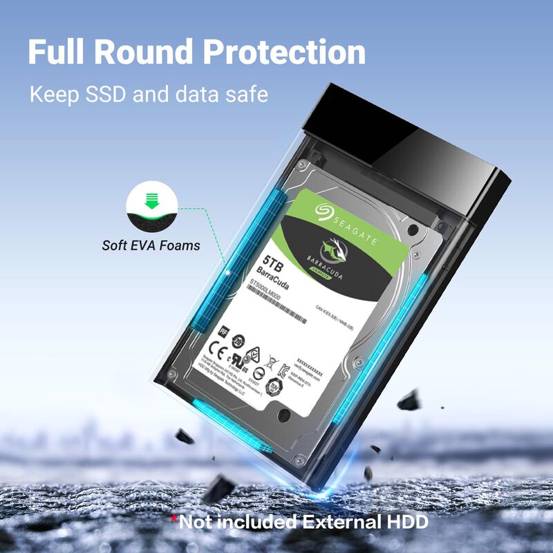 Carcasa De Disco Duro Ugreen 2.5 Usb 3.0 A Sata... image number null